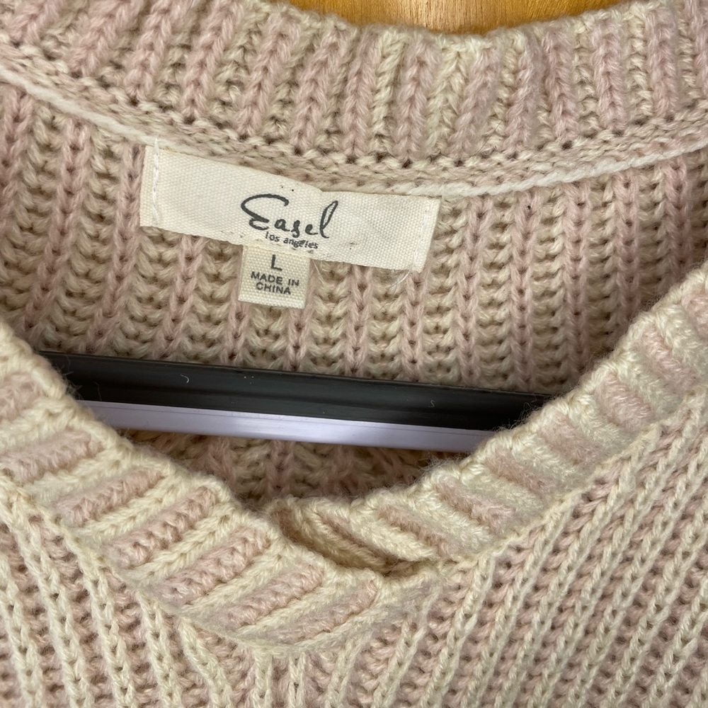 Split Hem Sweater - image 3